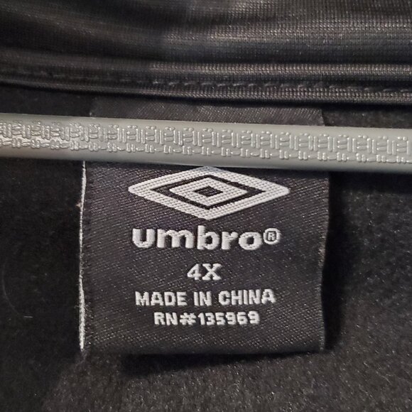 BNWT Umbro Men's Track Jacket- 4X - Picture 3 of 8
